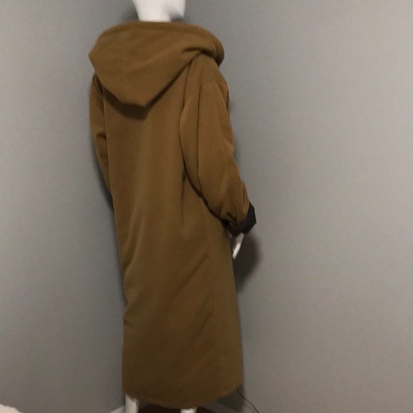 Oversized hooded coat - Picture 4 of 7